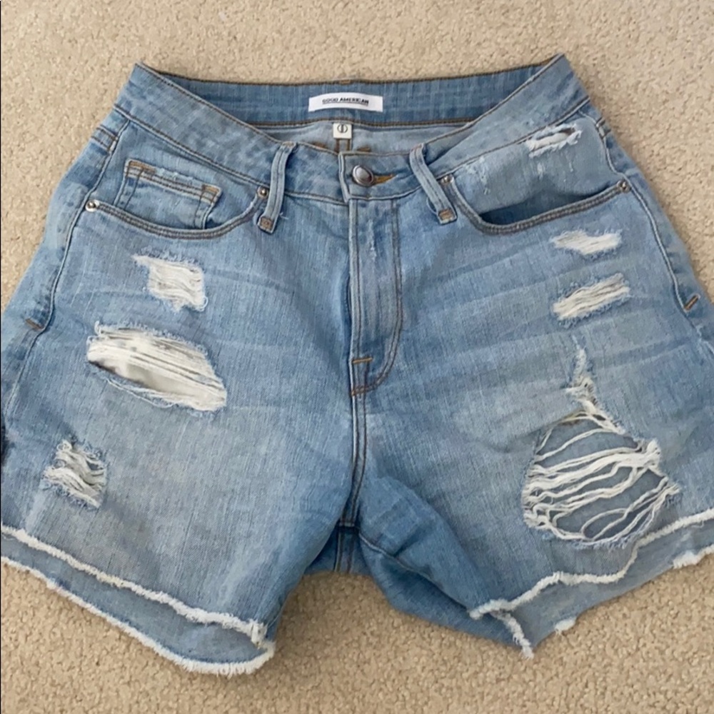 Good American Jean shorts